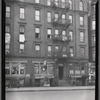 Tenements & storefronts; Fox's Beauty Shop, Parkway Restaurant: 540 Claremont Av-3rd Av-Fulton Av, Bronx