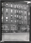 Tenements & storefronts; Fox's Beauty Shop, Parkway Restaurant: 540 Claremont Av-3rd Av-Fulton Av, Bronx