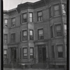 Brick row houses: 1820-1822 [street unknown], Bronx]