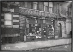 Apartment building with Cypress Grocery (Vassos Benedict) and Billiards hall: 554 W. 146th St-Broadway-Amsterdam, Manhattan