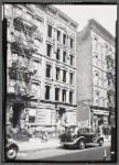 Harlen tenements, residents outside: Manhattan