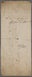 Autograph promissory note signed to W. Harris, 17 August 1811