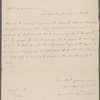Autograph letter signed to George III, 1 August 1787