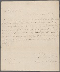 Autograph letter signed to George III, 1 August 1787