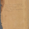 Handwritten Bible record of Johannis Tiebout and Marya Van Deventer, m. 1717; Nicholas Vechte and Cornelia Van Duyn, m. 1726