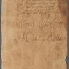 Tiebout Family - Bible Record	
