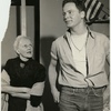 Sudie Bond and Ben Piazza in a scene from the stage production of The American Dream