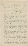 Constituent letters, 1877 January