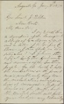 Constituent letters, 1877 January