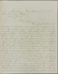 Constituent letters, 1877 March-December