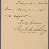 Constituent letters, 1879