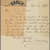 Constituent letters, 1879