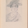 Woman with a hat and necklace