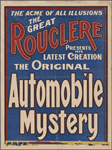 The Great Rouclere: the original automobile mystery