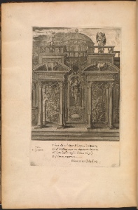 Tableaux du temple des muses : tirez du cabinet de feu Mr. Faverau, conseiller du roy en sa cour des Aydes & grauez en tailles-douces par les meilleurs maistr s de son temps pour representer les vertus & les vices sur les plus illustres fables de l'ant...