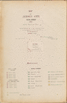 Map of Jersey City, New Jersey, 1866. Published by I.B.Culver & Co., civil engineers & city surveyors, 23 Montgomery St., Jersey City, NJ. Revised January 1868, by R.K.Sneden, 50 Wall St., NY.