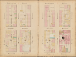 Jersey City, V. 1, Double Page Plate No. 6 [Map bounded by Washington St., York St., Hudson St., Essex St.]