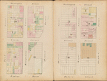 Jersey City, V. 1, Double Page Plate No. 7 [Map bounded by Washington St., Steuben St., Hudson St., York St.]