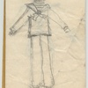 Sketch of Viola as male sailor