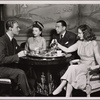 Philip Arthur, Buff Cobb, Donald Cook, and Tallulah Bankhead in the 1947 tour of Noël Coward's "Private Lives."
