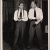 Donald Cook and Philip Arthur in the 1947 tour of Noël Coward's "Private Lives."