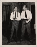 Donald Cook and Philip Arthur in the 1947 tour of Noël Coward's "Private Lives."