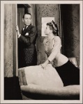 Donald Cook and Buff Cobb in the 1947 tour of Noël Coward's "Private Lives."