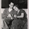Donald Cook and Tallulah Bankhead in the 1948 Broadway revival of Noël Coward's "Private Lives."