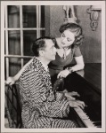 Donald Cook and Tallulah Bankhead in the 1948 Broadway revival of Noël Coward's "Private Lives."