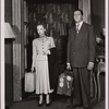 Barbara Baxley and William Langford in the 1948 Broadway revival of Noël Coward's "Private Lives."