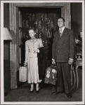 Barbara Baxley and William Langford in the 1948 Broadway revival of Noël Coward's "Private Lives."