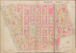 Jersey City, V. 1, Double Page Plate No. 2 [Map bounded by Monmouth St., 2nd St., Erie St., Grove St., Morris Canal]