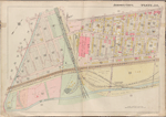 Jersey City, V. 1, Double Page Plate No. 24 [Map bounded by Ocean Ave., Linden Ave., Morris Canal, Avenue C]