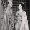 Louis Hayward and Kathryn Grayson in the 1963 tour of the stage production Camelot