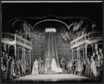 Robert Peterson, Arthur Treacher, Louis Hayward, Kathryn Grayson [center] and unidentified others in the 1963 tour of the stage production Camelot