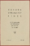 S/S St. Lawrence; S/S Tadoussac; S/S Richelieu; S/S Quebec