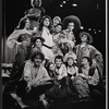 Lewis J. Stadlen [center] and unidentified others in the 1974 revival of the stage production Candide