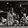 Producer Harold Prince in rehearsal for the stage production Candide
