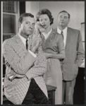 Zachary Scott, Sally Brophy and John Alexander in the 1960 Westport Country Playhouse production of The Captains and the Kings