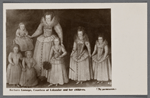 Barbara Gamage, Countess of Leicester and her children