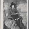 Poet Sir Philip Sidney in formal gardens at Penhurst by Hillard's follower Isaac Oliver ; from Royal Collection.