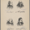 Charles Sprague. Albert Gallatin. [Gowd?] Morris. W. Gilmore Simms.