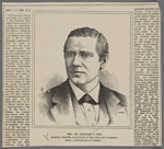 Rev. Dr. Charles N. Sims. Recently elected chancellor of the Syracuse University. (From a photograph by Garber.)