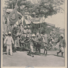 Les fêtes du couronnement de S.M. Sisowarth.--La promenade du roi sur un char à travers sa capitale (28 avril).--Cliché Faure.