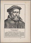Johann Sleidan, eig. Joh. Philson. Geb. 1506 zu Sleida bei Köln, gest. d. 31 Okt. 1556 zu Strassburg.
