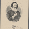 Sir Samuel Sleigh of Ashe and Etwall Hall, Knight, M.P., sheriff of Derbyshire, 1648 and 1666. From an original painting in the possession of the Revd. R.G. Buckston, M.A.