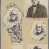[Four images of John Slidell:] Slidell.  The captured rebel commissioner Slidell.--(Photographed by Brady.)  Slidell.  John Slidell. L. Prang & Co. Boston.