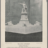The Sloat monument in front of Old Fort Mervine, Military Reservation, Monterey, California. Rupert Schmid, sculptor. Photographed in studio.
