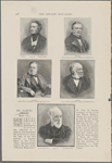 Dr. Samuel Smiles. [Left to right, starting from top:] Age 28. From a daguerreotype. Age 47. From a photo by Samuel A. Walker, 230 Regent-street. Age 58. From a photo by Samuel A. Walker, 230 Regent-street. Age 69. From a photo by Samuel A. Walker, 230 Regent-street. Age 78. From a photo by Le Lieure, Rome.