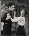 Jerry Orbach and Anna Maria Alberghetti in the stage production Carnival!